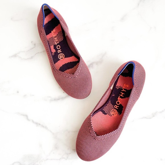 Rothy's Shoes - Rothy’s Flat Rose Double Stitch Round Toe Shoes 7